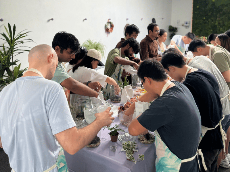 Self-Sustaining Closed Terrarium Workshop - Gallery image