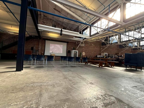 Warehouse with Exposed Brick for Events in SoMa