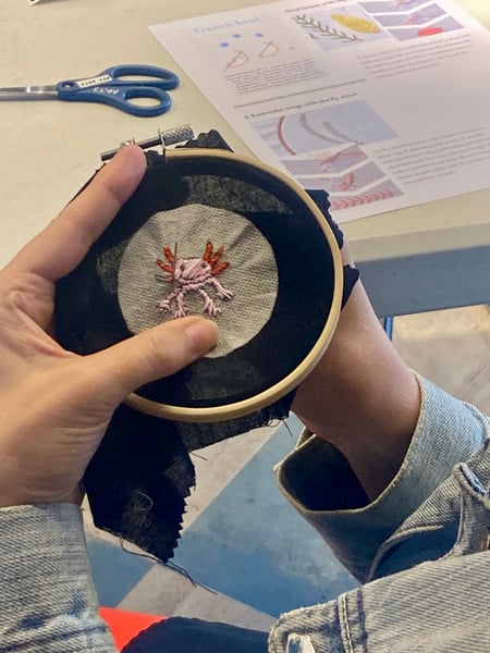 Artful Stitching Embroidery Workshop: Learn to Draw with Thread - Gallery image