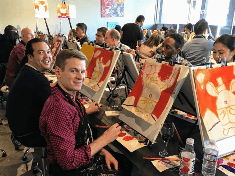 Tote Bag Painting – A Fun & Functional Team Art Experience - Gallery image