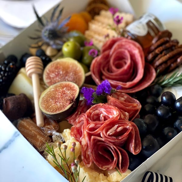 Cheese and Charcuterie Nibble Box for Intimate Gatherings - Gallery image