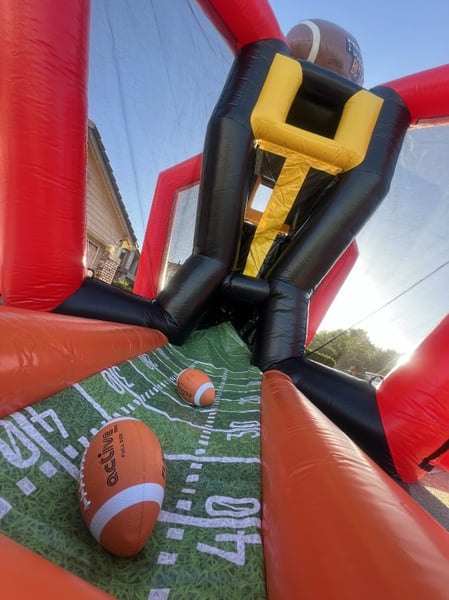 Football Blitz Inflatable Game Rental — Daily Party Booking - Gallery image