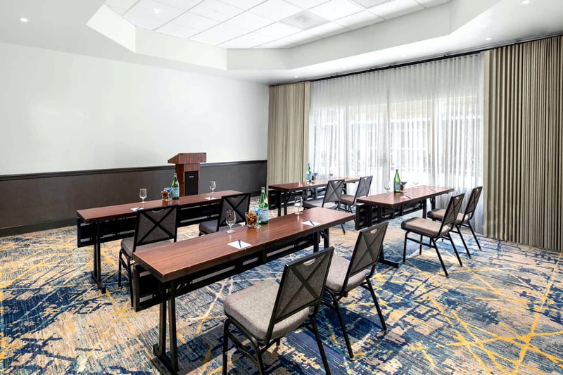 Conference Room with Patio Access for Up to 20 Guests, 400 Sq Ft - Gallery image