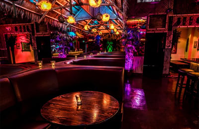 Tropical Tiki Event Venue with Licensed Bar and Booth Seating Venues in San Francisco - Featured