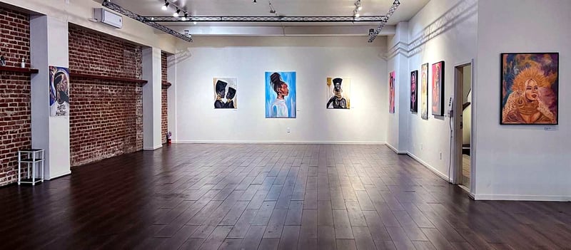 Creative Gallery with Projector for Up to 100 Guests, 1,800 Sq Ft - Gallery image