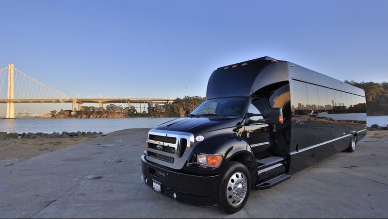 Medium Party Bus with Onboard Restroom Rental for Up to 28 Guests - Featured image