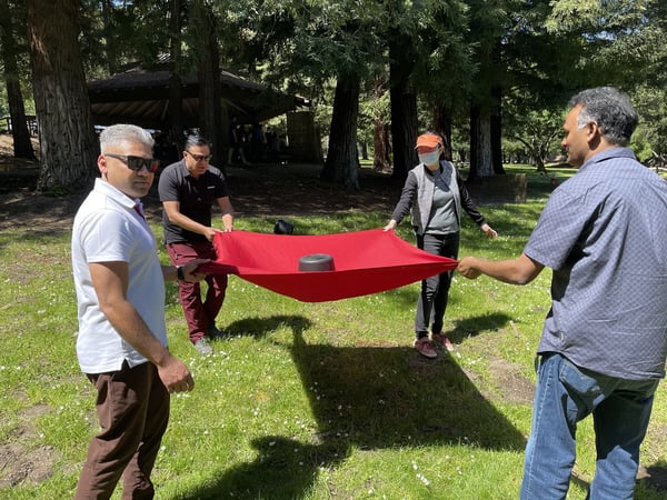 Corporate Team Bonding With Flags – Experiences