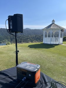 Wedding DJ and MC Services with Elegant Ambient Uplighting DJs - Featured