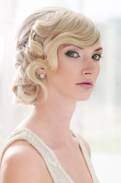Wedding Day Bridal Hair and Makeup Glam, Lashes Included - Gallery image