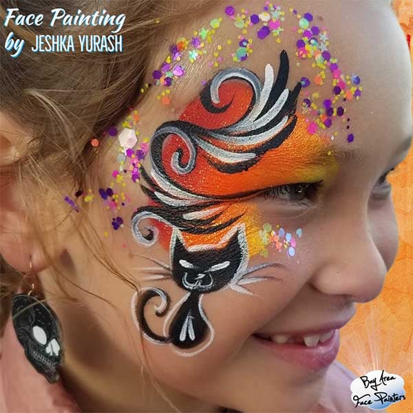 Halloween Themed Face Painting Party - One Artist, 2-4 Hours - Gallery image
