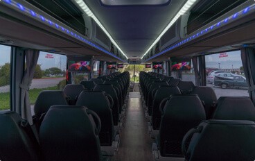 55-Passenger Motor Coach Charter Bus for Large Group Travel - Gallery image