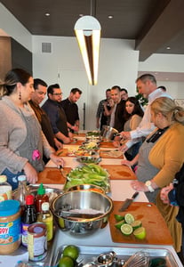 Fresh Spring Roll Making Workshop for Team Building