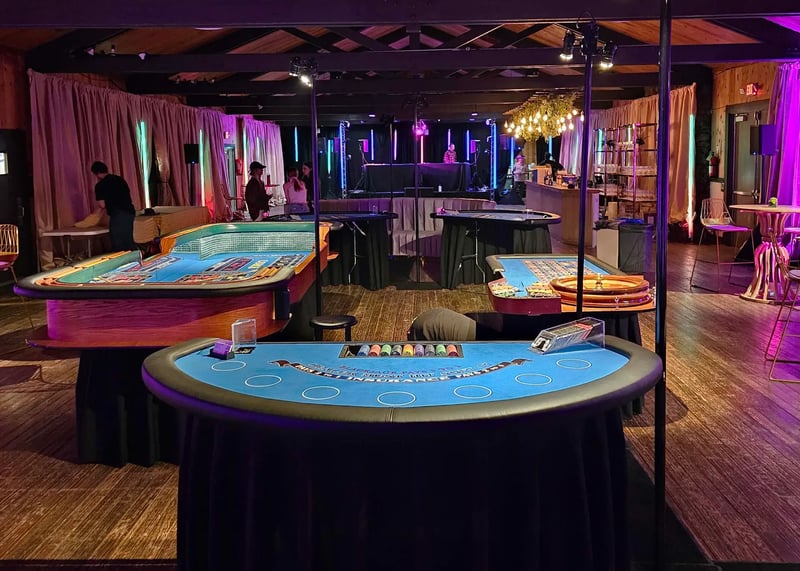 Corporate Platinum Casino Night Rental for Large Company Parties - Gallery image