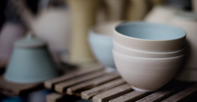 Handbuilding Pottery Workshop: Make a Mug or Vase and Sushi Dish - Gallery image