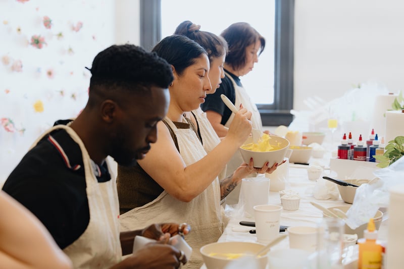Floral Dome Cake Decorating Class with Mimosas and Snacks - Featured image