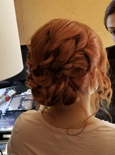 On-Location Bridal Hair and Makeup with a Classic Updo Style - Gallery image