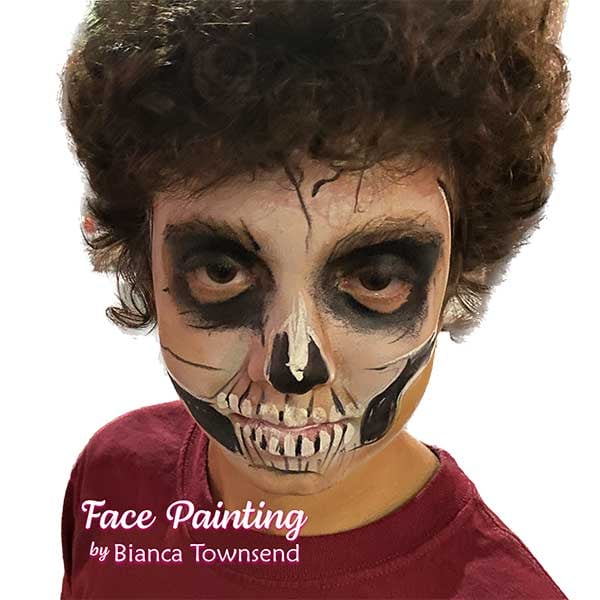 Halloween Themed Face Painting Party - One Artist, 2-4 Hours - Gallery image