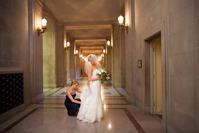City Hall Wedding Photography Two-Hour Coverage With Portraits