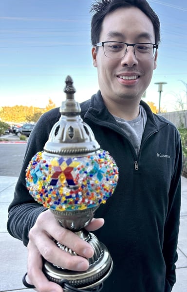 Turkish Mosaic Lamp Making Class - Gallery image