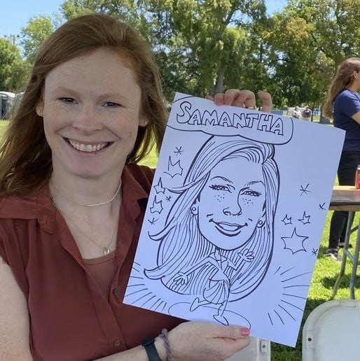Live Caricature Drawing for Weddings and Corporate Events - Gallery image