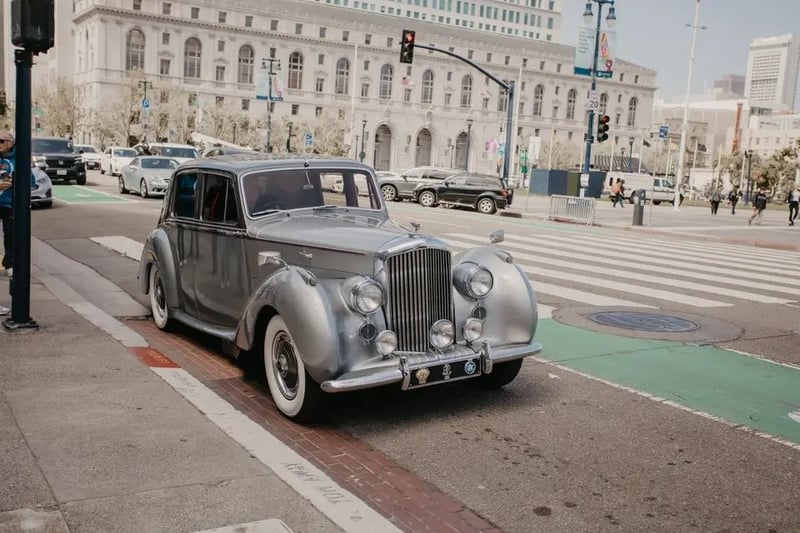 Classic 1954 Bentley Vintage Wedding Car Chauffeur Service - Gallery image
