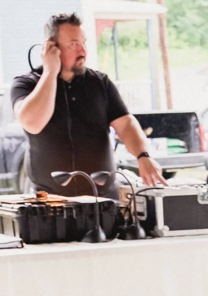 Six-Hour Reception DJ MC with Cocktail Hour Sound Setup - Gallery image