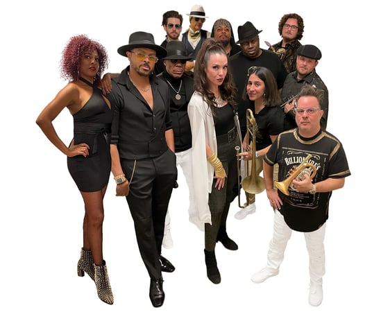 Oakland Live Jazz Six-Piece Band for Wedding and Corporate Events - Anniversary - Featured image