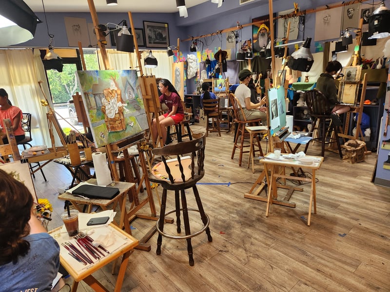 Private Atelier Art Workshop: Oil Painting or Portrait Drawing - Featured image