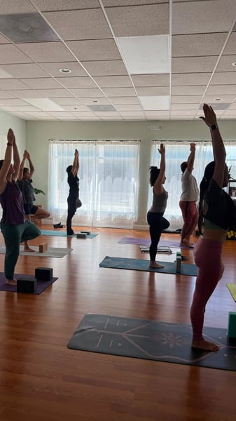 Gentle Yoga Class with a Friendly Community Dog for Groups - Gallery image