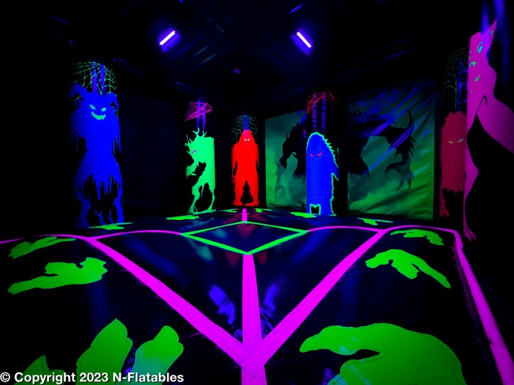 Monsters Box Themed Bounce House Rental — Daily Booking - Gallery image