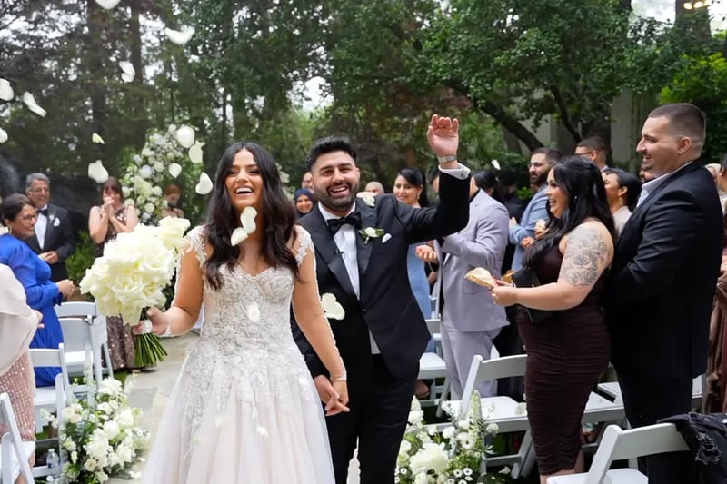 Wedding Videographer 6 Hour Package with Highlight Film and Drone - Gallery image