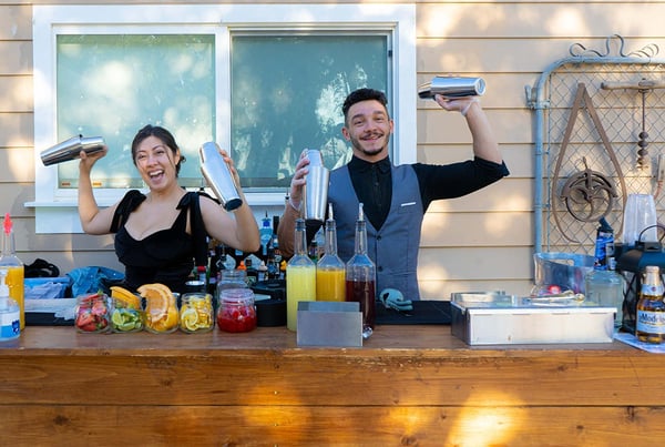 All Inclusive Mobile Bartending Package With Custom Cocktail Menu - Baby Shower - Featured image