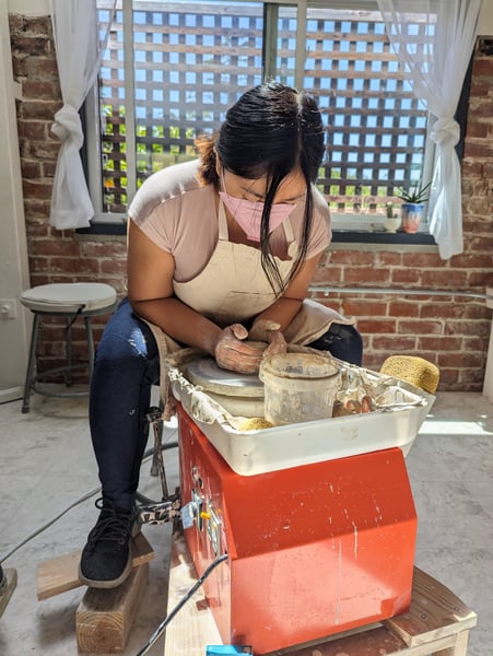 Private Pottery Wheel Party with Glazed Pieces Shipped to You – Experiences in Berkeley – photo 4