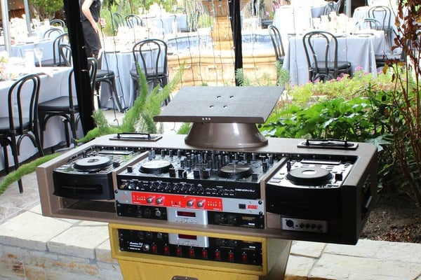 Wedding DJ and MC with Club Lighting and Subwoofer Sound - Anniversary - Featured image