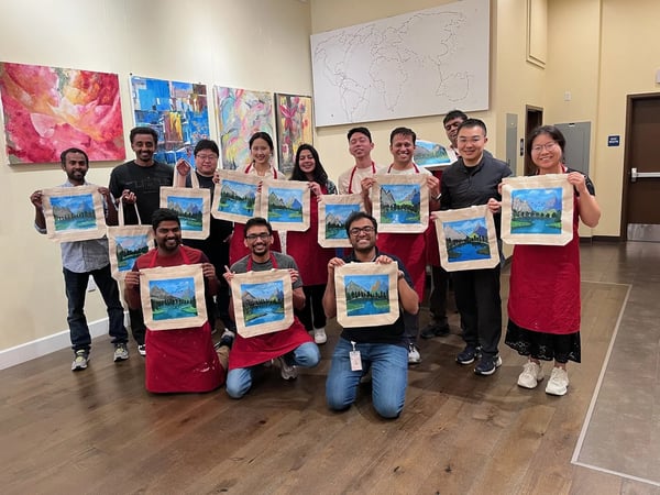 Tote Bag Painting Workshop - Holiday Party in Foster City - Featured image