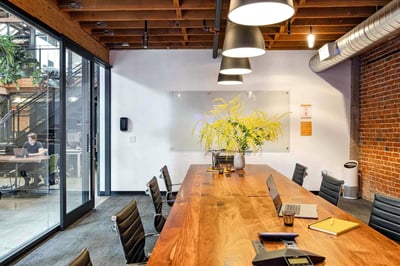 Industrial and Chic Meeting Space for Up to 25 Guests, 409 Sq Ft