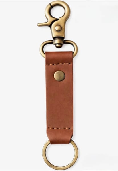 Leather Keychain Workshop for Creative Team Building - Gallery image
