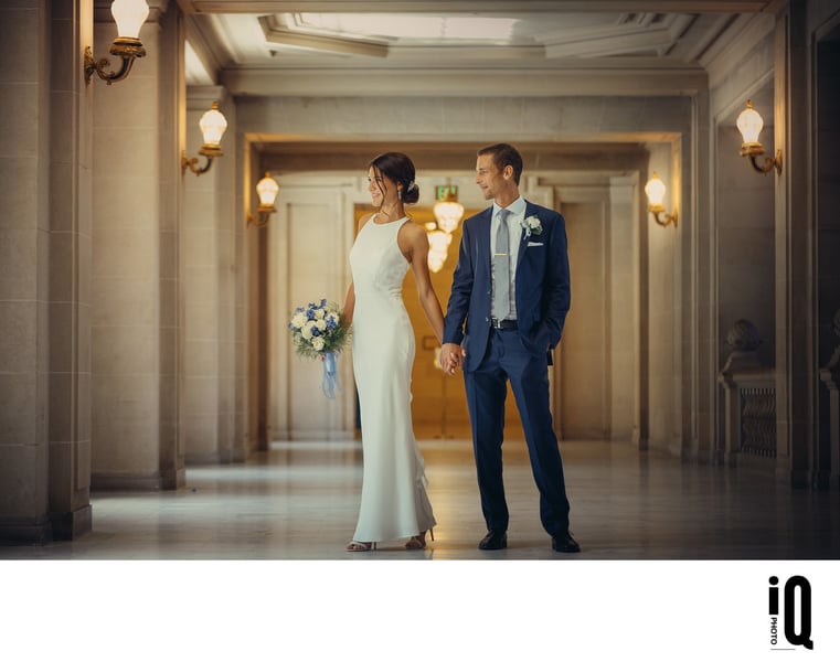City Hall Elopement Photography 30-Minute Rotunda Coverage - Gallery image