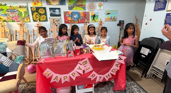 Private Painting Celebration with the Whole Art Studio Reserved - Anniversary in Sunnyvale - Featured image