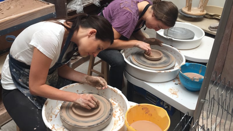 Intro to Wheel Throwing Pottery Class: Make Up to Three Pieces - Gallery image