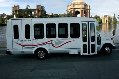 20 Passenger Limo Bus with Dance Pole Luxury Rental for Any Event