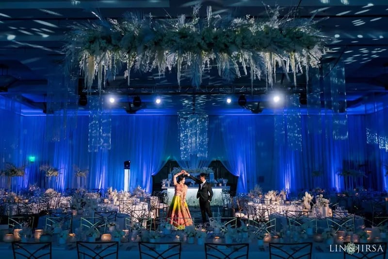 Small Event Lighting — 12 Uplights + Sconces - Gallery image