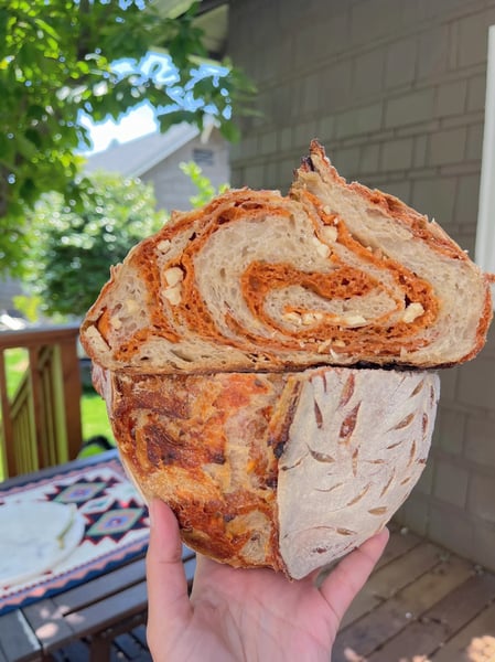 Sourdough Swirl Workshop: Shape a Colorful Loaf with Inclusions - Gallery image