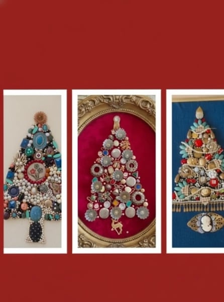 Junk Jewelry Christmas Tree Workshop - Gallery image