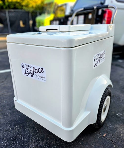 Branded Wrapped Dessert Cart for Weddings and Brand Launches - Gallery image