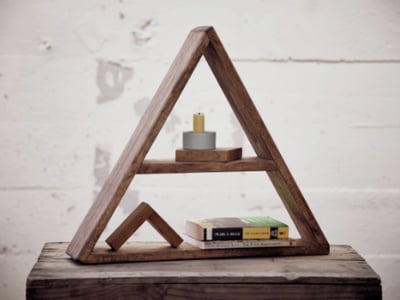 Triangle Shelf Woodworking Workshop – Craft Home Décor
