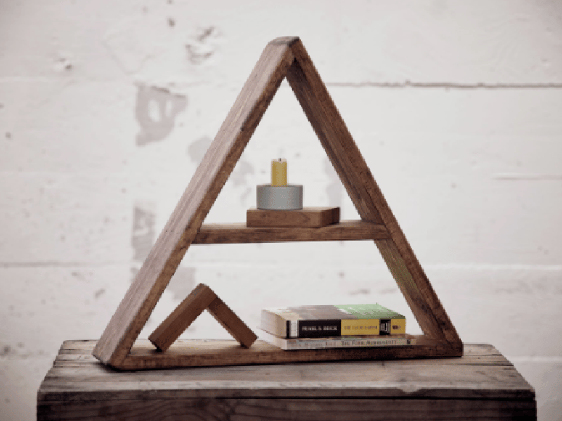 Triangle Shelf Woodworking Workshop – Craft Home Décor - Featured image