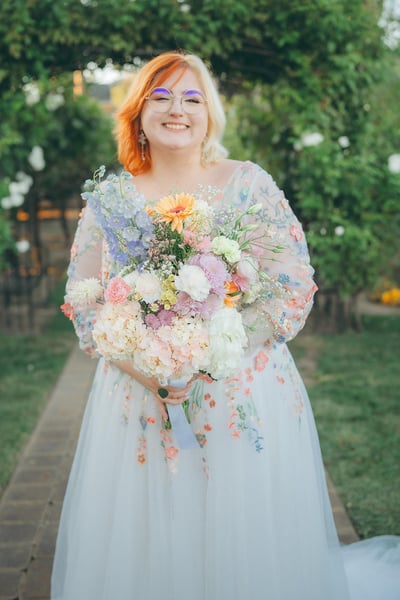 Wedding Reception Table Centerpiece Floral Design Set - Gallery image