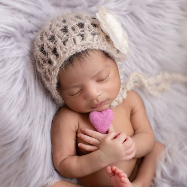Newborn Studio Photography 90 Minute Baby Solo Portrait - Gallery image