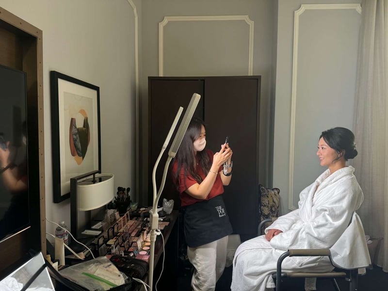 The Red Carpet Photoshoot Wedding Hair and Makeup Service - Featured image